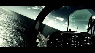 Harrier AV8B VSTOL R11 Principe de Asturias  FSX VIDEO [upl. by Reviel]