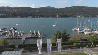 4k  Fahrt durch Velden am Wörthersee zum Hotel Werzers [upl. by Eeleimaj]