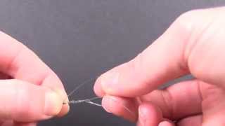 How to Tie the Improved Albright Knot braided line to fluoro leader style [upl. by Lucas201]