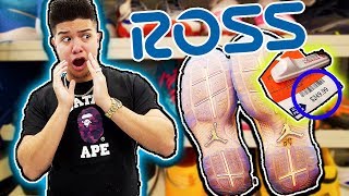 BUYING THE MOST EXPENSIVE SHOES AT ROSS [upl. by Esertal816]