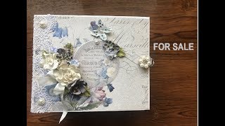 FOR SALE STAMPERIA NEW ENGLAND MINI ALBUM BY SHELLIE GEIGLE [upl. by Dorothi734]