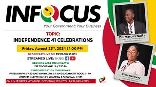 InFocus  Independence 41 Celebrations  SKNIS  August 23 2024 [upl. by Nirro]