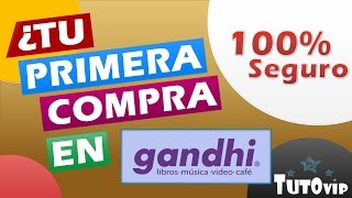 ¿Como comprar en librerias Gandhi  Paso a paso [upl. by Ilowell72]