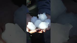 Massive Hail and Tornadic Supercell in Texas this week [upl. by Daniyal]