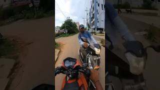 Unexpected accident😫Scooty guy hit and run😖Dont do this trending youtuber noissyrider nrs [upl. by Drarreg]