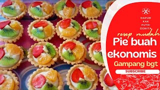 resep pie buah cocok buat isian snack box [upl. by Enyrhtak]