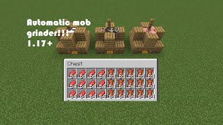 Easy Cow Sheep and Pig Farm Tutorial l Minecraft 117  Compact [upl. by Chaudoin304]