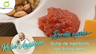 Receta de Dulce de membrillo con frutos secos por Eva Arguiñano [upl. by Kidd]