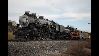 Southern Pacific 2472  To Its New Home At Schellville [upl. by Esinek]