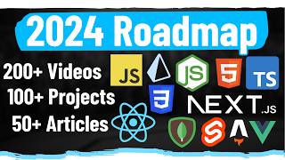 The Ultimate Web Developer Roadmap For 2024 [upl. by Rubel]