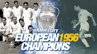 European Cup final 1956  Real Madrid 43 Stade de Reims [upl. by Ney]