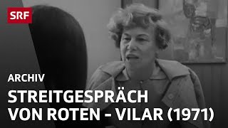 Streitgespräch Iris von Roten mit Esther Vilar 1971  Geschichte Feminismus  SRF Archiv [upl. by Boni]