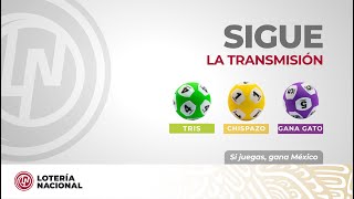 Sorteo Chispazo Clásico 10816 Tris Clásico 33047 y Gana Gato 2754 [upl. by Llecrad]