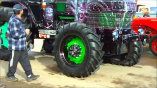 Ford TW35 Tractor Alien custom paintwork [upl. by Dupin756]