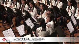 NANYANG GIRLS HIGH SCHOOL CONCERT BAND PERCUSSIONS SYF 2023 [upl. by Middle]