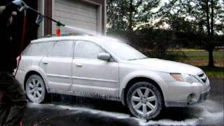 Home Depot Foam Cannon Foam Blaster [upl. by Renie394]