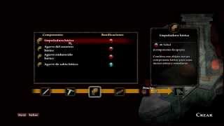 Kingdoms of Amalur Reckoning  Tutorial How to use Blacksmith  Herrería [upl. by Nattie]