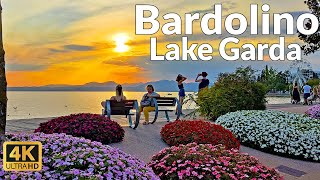 Bardolino Lake Garda Italy  Enchanting Walking Tour 4K Ultra HD 60fps [upl. by Balliett381]