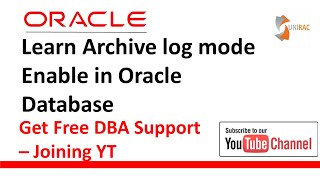 enable archivelog  How to enable archivelog mode in oracle database  Oracle archivelog [upl. by Allak]