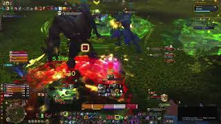 WOW S3 12 EVERBLOOM FULL RUN  Tyrannical  FERAL DRUID PoV  No Commentary [upl. by Shellans]