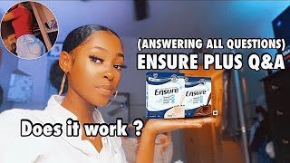 ENSURE PLUS QampA  MOST ASKED QUESTIONS [upl. by Hgielsa165]