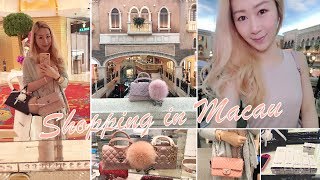 VLOG  SHOPPING IN MACAU 🇲🇴 LUXURY SHOPPING 🛍 CHANEL LOUIS VUITTON DIOR AND MORE ❤️ [upl. by Noslien]