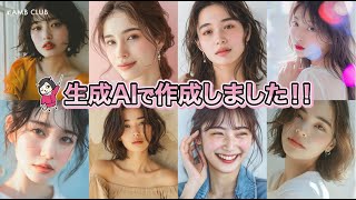 【生成AI】AI美女画像をうまく活用して時短と店舗集客UPを叶える！ [upl. by Galven]