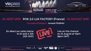 Diffusion en direct du FESTIVAL DART PYROTECHNIQUE de CANNES 2019 [upl. by Doss187]