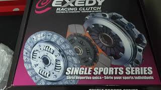 K series Mfactory LSD and Exedy stage 1 clutch unboxing [upl. by Walt366]