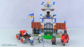 LEGO Castle Gatehouse Raid 70402 set review [upl. by Tlevesor]