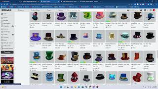 ROBLOX BANDED TOP HATS TIER LIST [upl. by Jamila337]