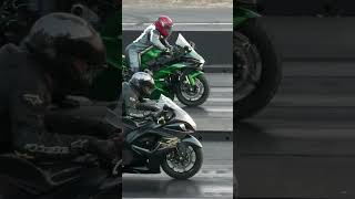 H2 Kawasaki vs Hayabusa [upl. by Brittnee]