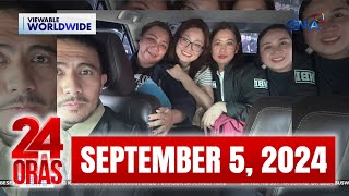 24 Oras Express September 05 2024 HD [upl. by Ganny58]