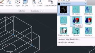 Basic 3D Modeling in AutoCAD 2011 [upl. by Deni]