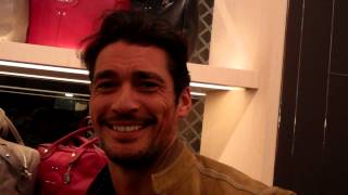 David Gandy  Longchamp Store Launch 15 Sept 2013 London [upl. by Reeta916]