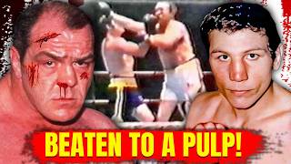 How Lenny McLean was brutally KOd by cliff field [upl. by Rosdniw]