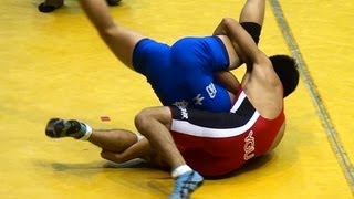 Freestyle Wrestling レスリング  YGU vs Kokushikan University [upl. by Dorris]