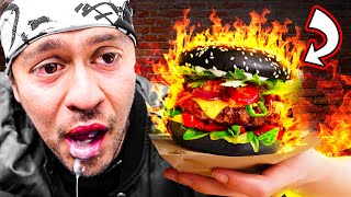 THE 5 MILLION SCOVILLE BURGER pure pain [upl. by Cherianne]