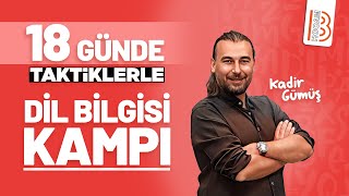 16Gün  Taktiklerle Dil Bilgisi  Taktiklerle Yazım Kuralları  Kadir Gümüş  2024 [upl. by Yelrahs734]