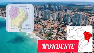 Geografia do Brasil  Região Nordeste Dinâmica econômica história Biomas e muito mais aula 8 [upl. by Egres70]