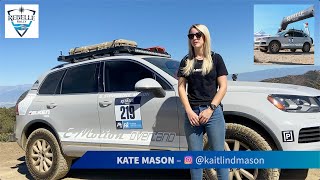 Falken Tire Profile of Kate Mason amp her Wildpeak AT3W Equipped VW Touareg during 2020 Rebelle Rally [upl. by Nnylatsyrc574]