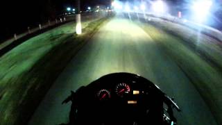 Honda 97 CBR900RR 14 mile drag [upl. by Yelena992]