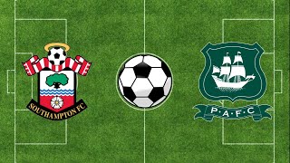 Southampton v Plymouth Argyle  EFL Championship 2324  Football Simulation PES 21 [upl. by Nyved217]