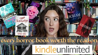 KINDLE UNLIMITED BOOK RECOMMENDATIONS 2024  i went thru 1600 ku horror books so u dont have to [upl. by Nnaytsirk]