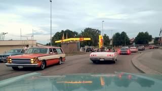 Power Meet Cruising in Lidköping July 6 2018 [upl. by Tiffany]