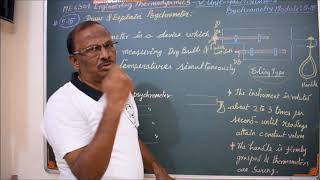 Psychrometer  M515  Engineering Thermodynamics in Tamil [upl. by Yekcim625]