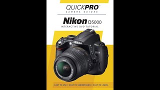 Nikon D5000 Instructional Guide by QuickPro Camera Guides [upl. by Arnoldo857]