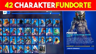 Alle 42 Charakter Fundorte Fortnite Kapitel 2 Season 5 [upl. by Sumerlin385]