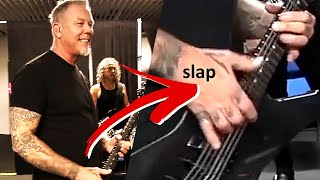 James Hetfield secretly wants to be a BASSIST [upl. by Lleryt]