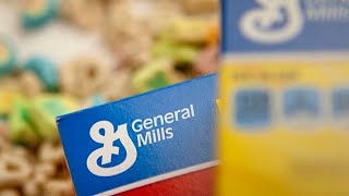 General Mills CFO discusses uncertainty supply chain challenges demand and outlook [upl. by Llewxam]